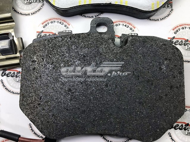 3W0698151AB Bentley Передні гальмівні колодки