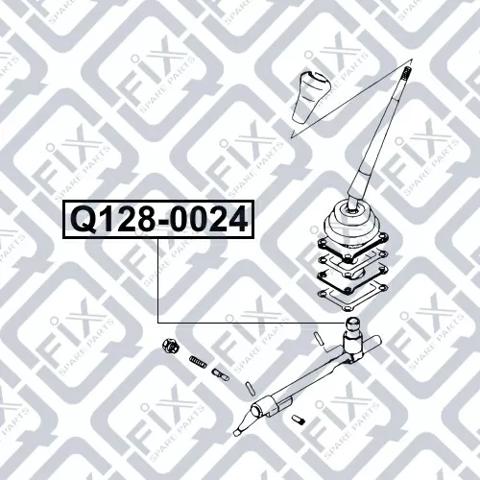 Купити Q1280024 Q-fix Втулка куліси
