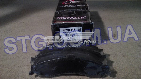 10208340 Centric Parts Колодки гальмівні задні, дискові