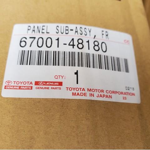 Двері передні, праві Toyota 6700148180 ціна, від 1142.78 USD