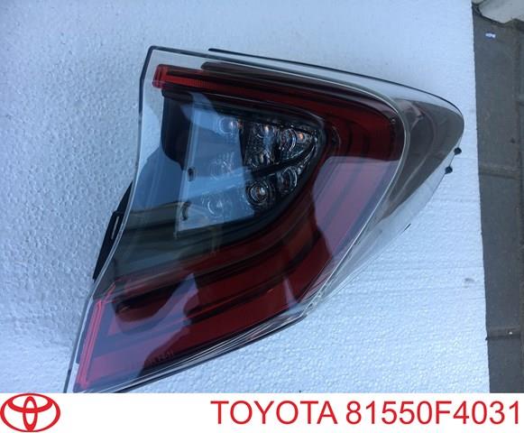 Ліхтар задній правий, зовнішній 81550F4031 Toyota