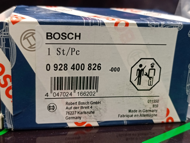 Клапан регулювання тиску, редукційний клапан ПНВТ 928400826 Bosch