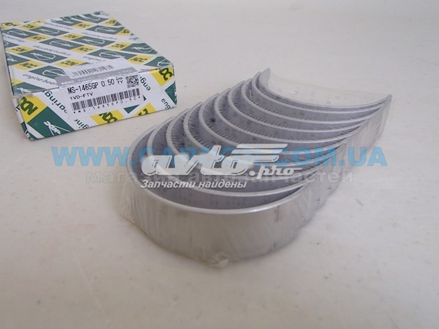 Вкладиші колінвала, корінні, комплект, 2-й ремонт (+0,50) NDC MS1465GP050 ціна, від 45.67 USD