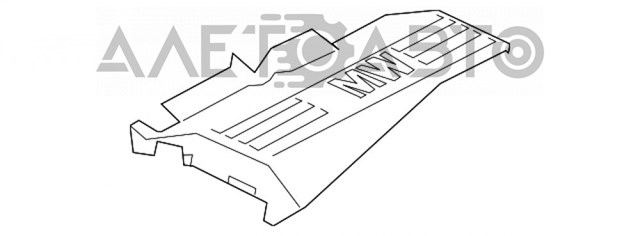 Кришка двигуна декоративна 11127524708 BMW