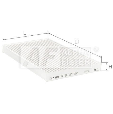 Фільтр повітряний обігрівача Alpha Filter AF5137 ціна, від 3.51 USD