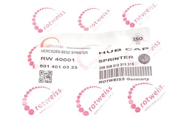 Ковпаки на диски Rotweiss RW40001 ціна, від 3.85 USD