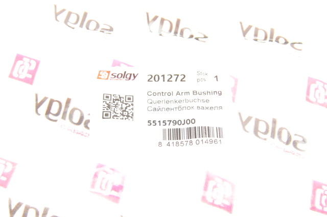 Сайлентблок тяги поперечної, задньої підвіски 201272 Solgy