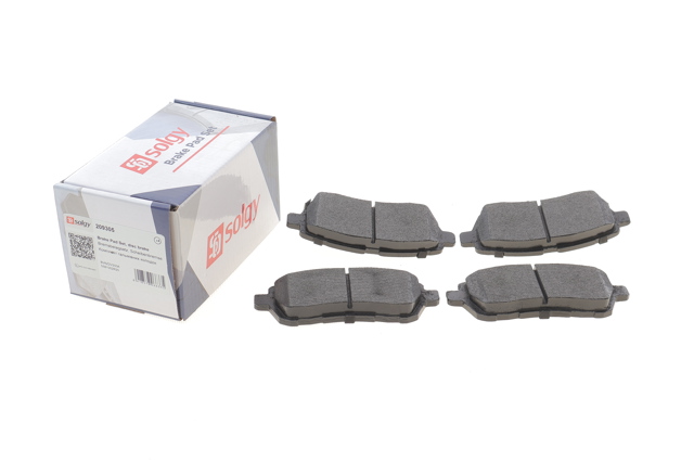 Гальмівні колодки Solgy 209305 ціна, від 16.18 USD