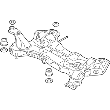 Підрамник передньої підвіски Hyundai/Kia 62405B2040 ціна, від 165.75 USD