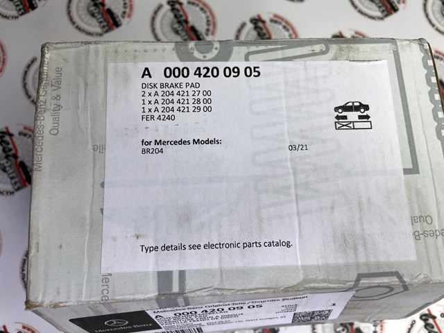 A0004200905 Mercedes 