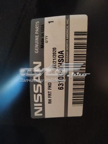 Крило переднє праве Nissan/Infiniti 631009HS0A ціна, від 56.43 USD