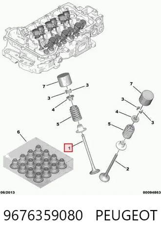 Клапан впускний PPEU120S0N AMP/Paradowscy