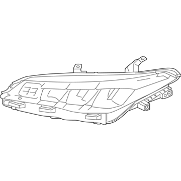 Купити 8115007210 Toyota Основна фара в зборі ліва