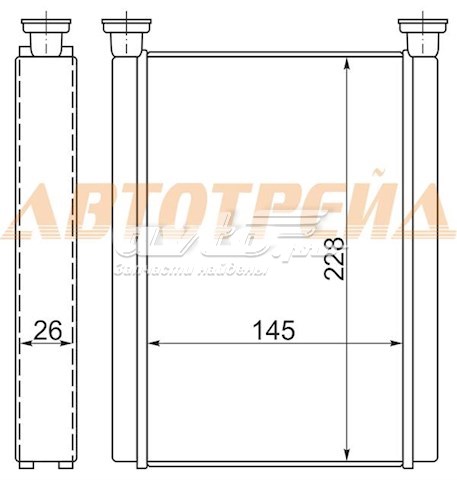 Купити STTY383950 SAT Теплообмінник