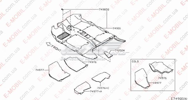 742503NL0A Nissan/Infiniti 