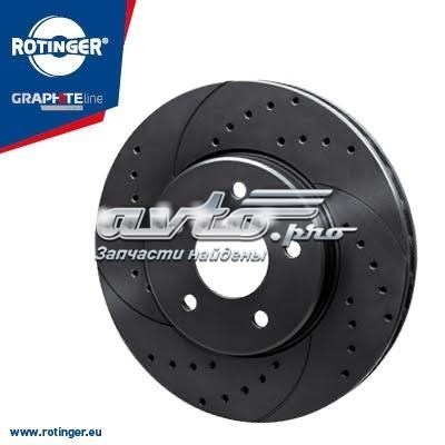 Диск переднього гальма Rotinger 20989HPGLT5 ціна, від 106.59 USD