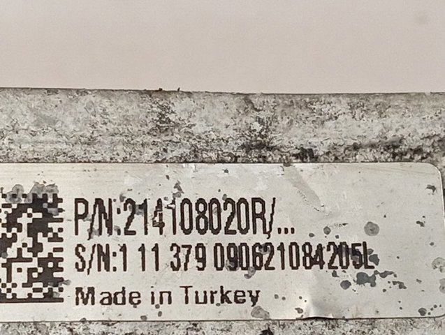 Радіатор основний Renault (RVI) 214108020R ціна, від 114.93 USD