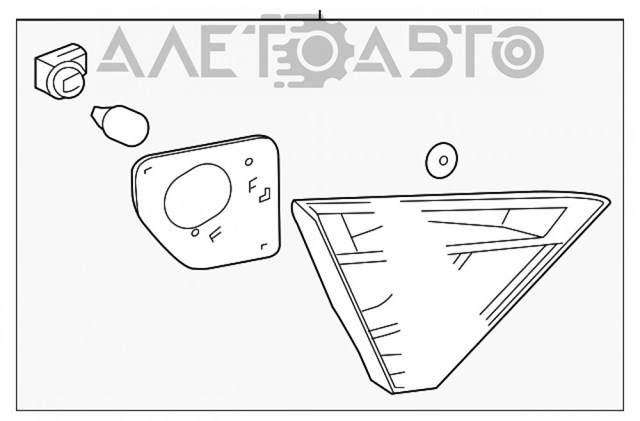 Стоп задній Depo/Loro/Abakus FP7050F4E ціна, від 50.66 USD