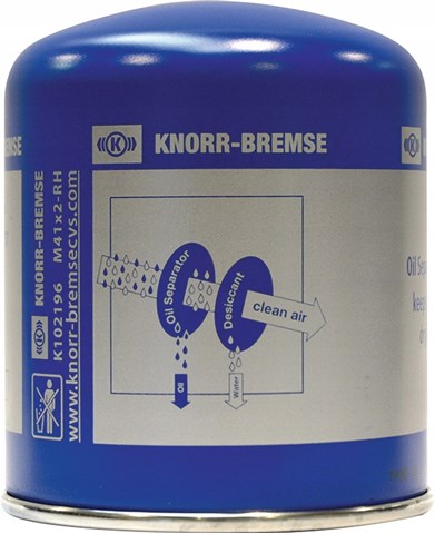 K163455 Knorr-bremse Фільтр осушувача повітря (вологомастиловідділювача) (TRUCK)