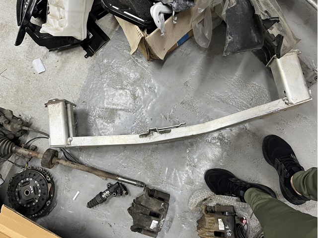 9826115680 Peugeot/Citroen Балка бампера переднього