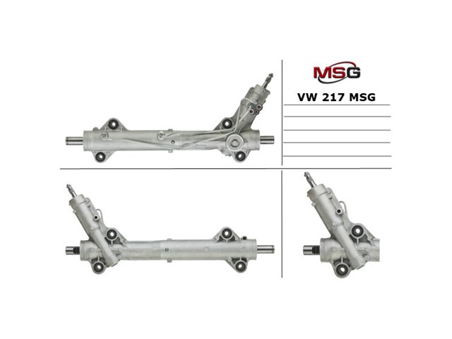 Вал/шток рульової рейки VW216C MSG