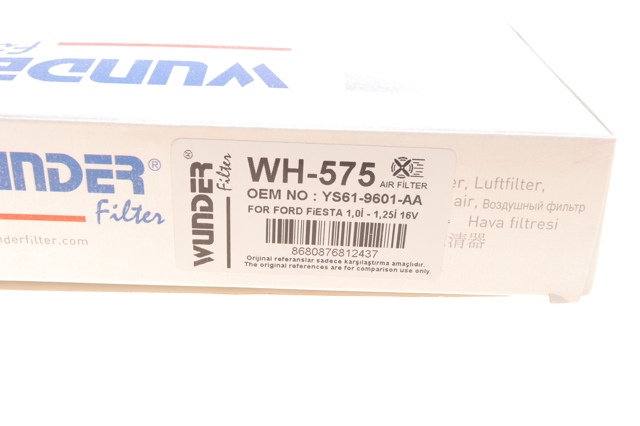 Фільтр повітряний Wunder WH575