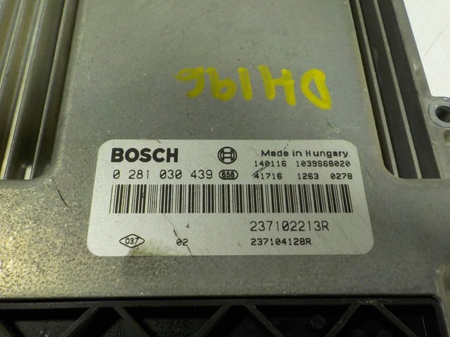 Блок двигуна Renault (RVI) 0281030439