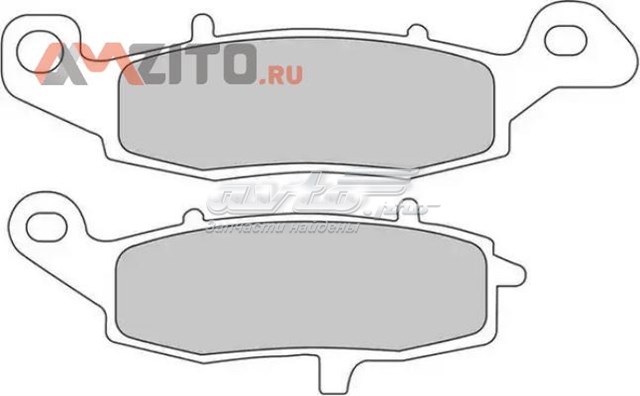FDB2048P Ferodo Передні гальмівні колодки