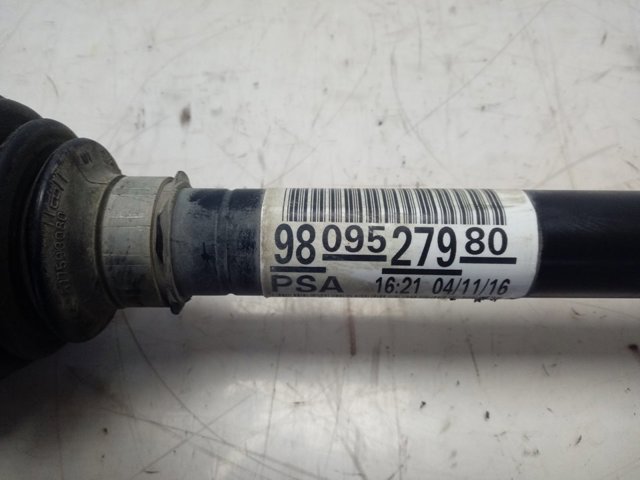 Привід правий Peugeot/Citroen 9809527980
