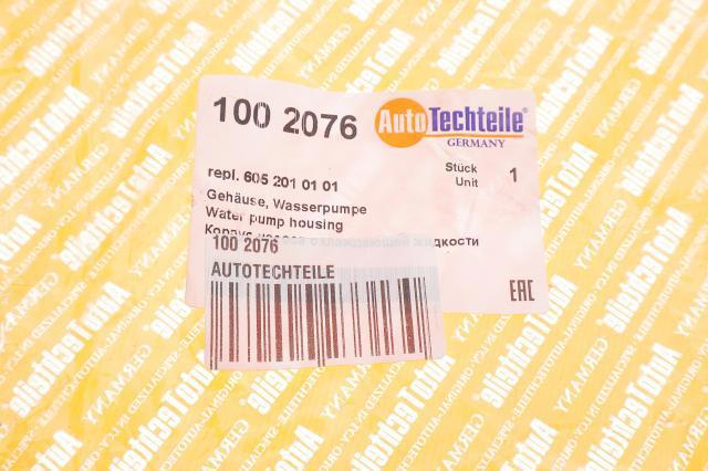 Корпус водяного насоса охолодження Autotechteile 1002076 ціна, від 22.76 USD