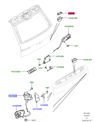  LR072586 Land Rover