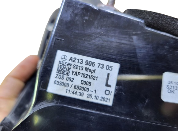 Задня ліва зовнішня фара Mercedes A2139067305 ціна, від 205.29 USD