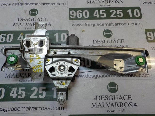 Механізм склопідіймача двері задньої, правої 9224E9 Peugeot/Citroen