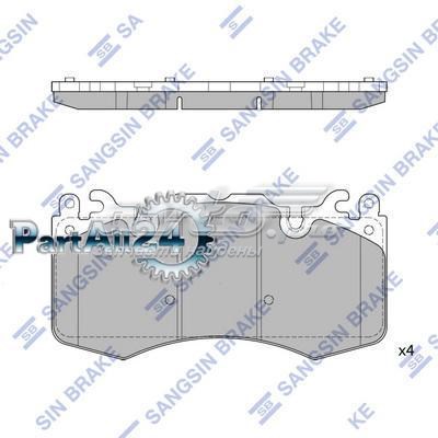 SP2239 Sangsin Передні гальмівні колодки