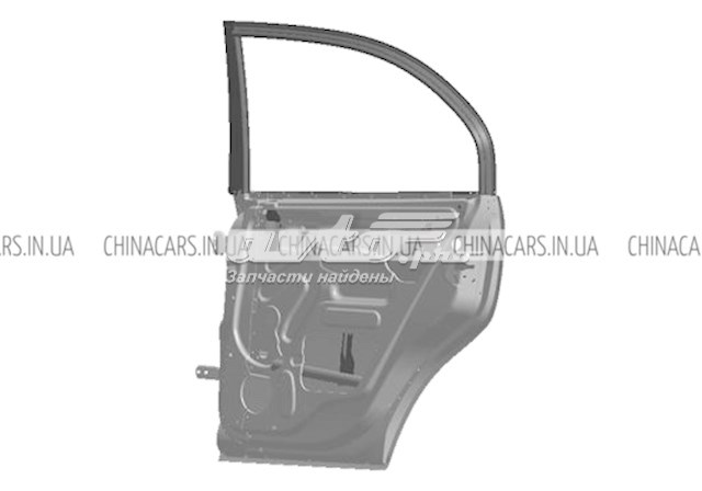 Купити S216201020DY Chery Двері задні, праві