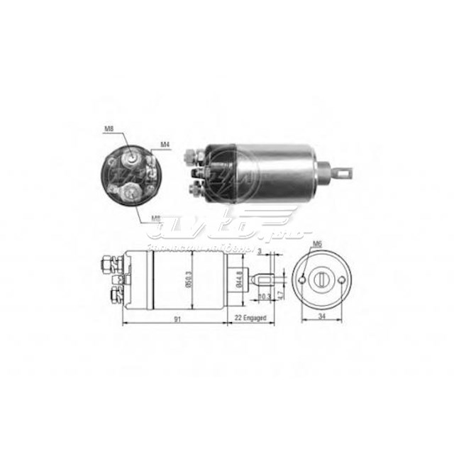 Реле зарядки генератора Transpo M546 ціна, від 24.38 USD