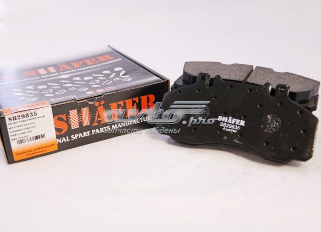 Задні гальмівні колодки Shafer SB29835 ціна, від 27.41 USD