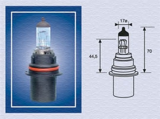 Лампочка галогенна 2555200000 Magneti Marelli