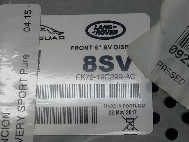 FK7219C299AC Land Rover 