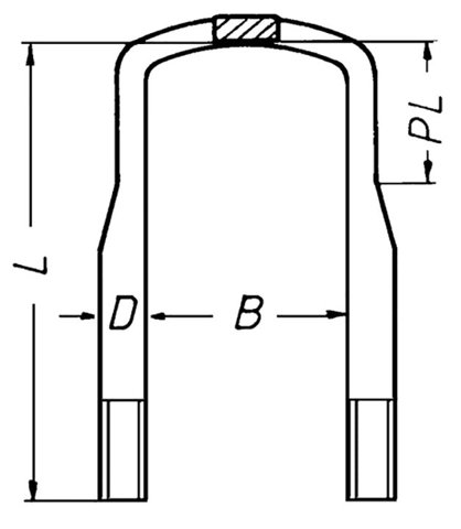 Купити STR50049 STR Стремянка ресори (TRUCK)