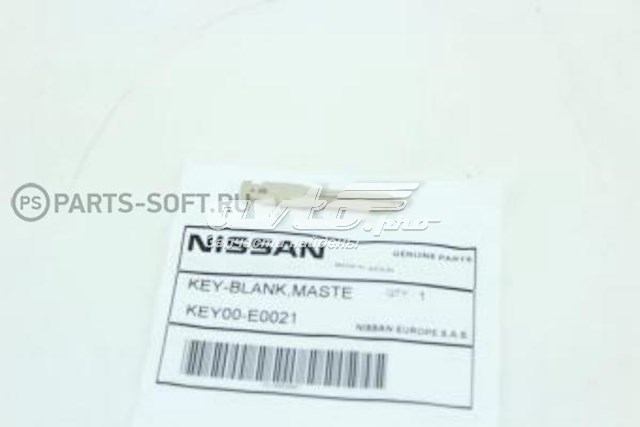 Ключ-заготівка Nissan Almera 2 (N16) (Нісан Альмера)