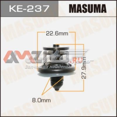 KE237 Masuma Пістон (кліп) кріплення обшивки дверей