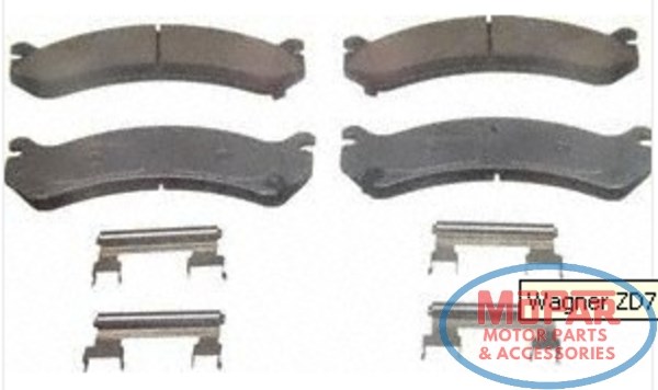 Купити ZD784 Wagner Колодки гальмівні передні, дискові