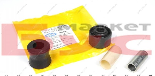 BG0606 Belgum Сайлентблок амортизатора заднього