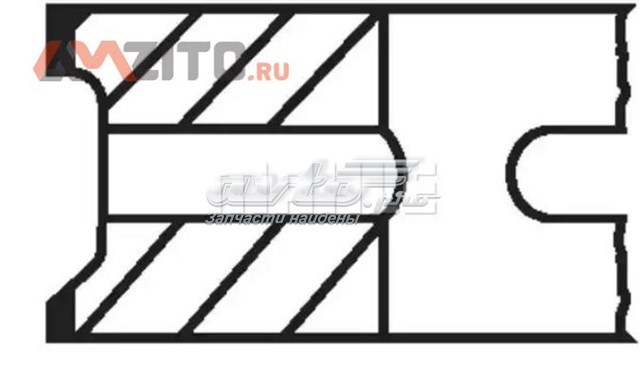 Купити 20503N0 Mahle Original Кільця поршневі компресора, на 1 циліндр, STD