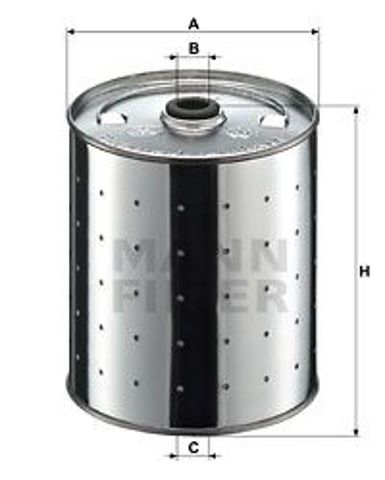 Масляний фільтр двигуна Mann-Filter PF1155K ціна, від 6.19 USD
