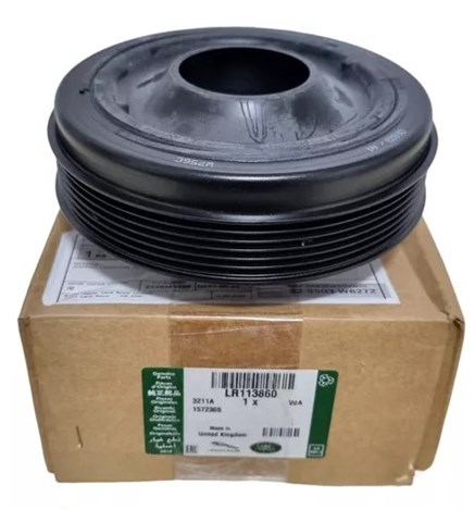 Купити LR113860 Land Rover Шків колінчастого вала