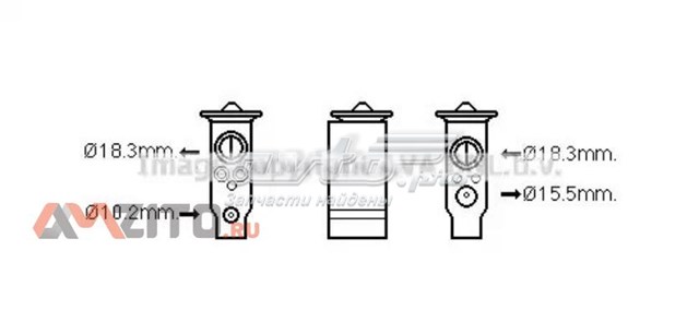 Клапан TRV, кондиціонера Denso 4752068 ціна, від 19.00 USD