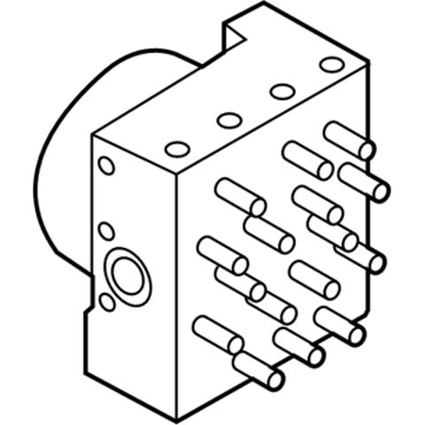 Блок керування АБС (ABS) GG9Z2C215A Ford