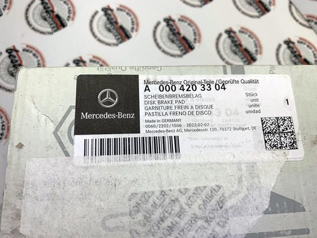 Купити A0004203304 Mercedes Задні колодки